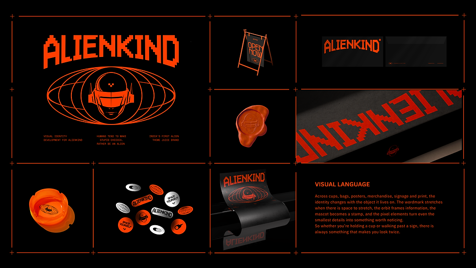 Alienkind Branding By Studiodraft | Global Branding Studio