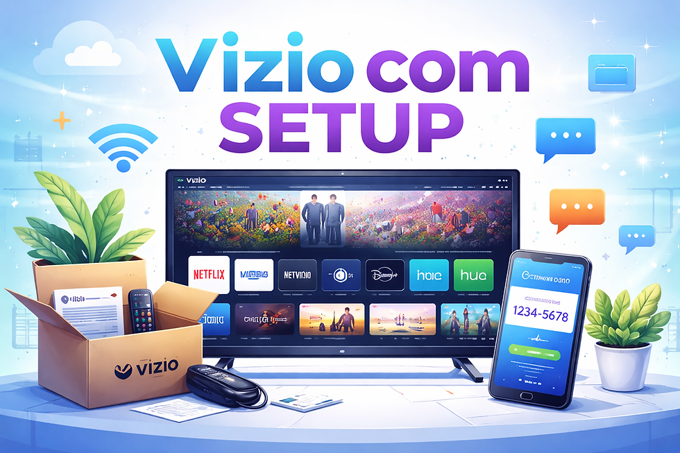 Vizio com Setup