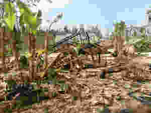 Kahula Village after the Cyclone