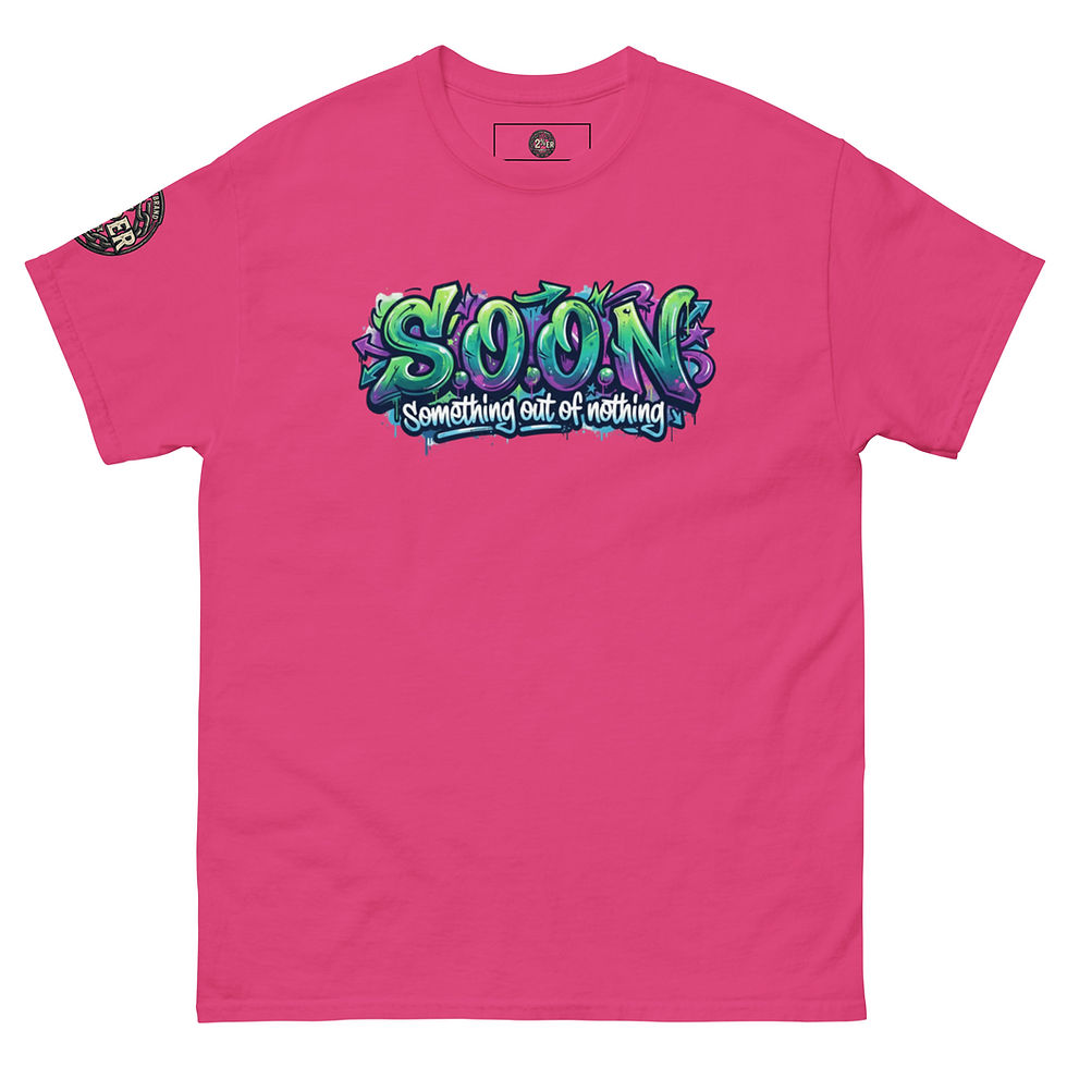 Thumbnail: Unisex classic S.O.O.N (something out of nothing) tee