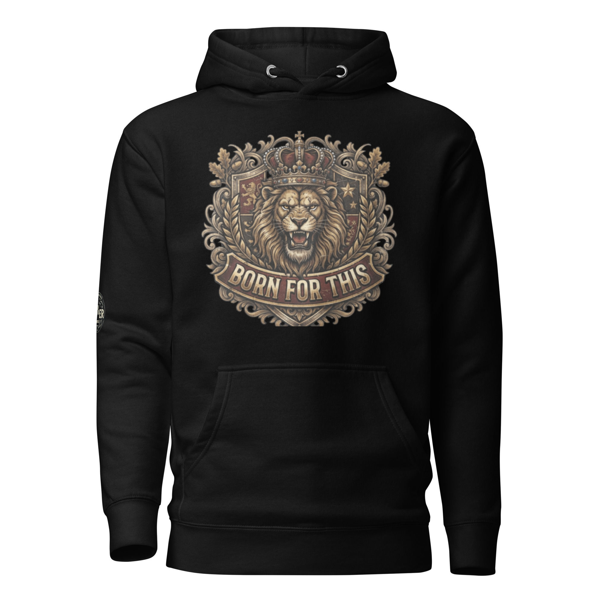 Unisex Hoodie Born for this lions head hoodie