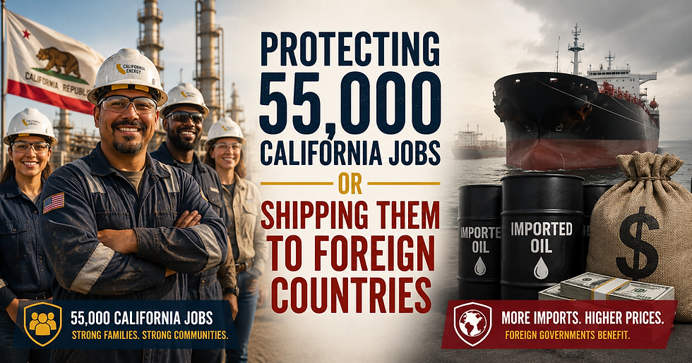 California Pays Foreign Countries $25 Billion for Oil While Reducing Production at Home
