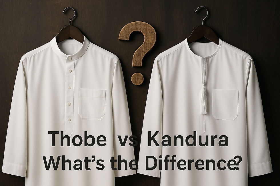 Thobe vs Kandura What’s the Difference