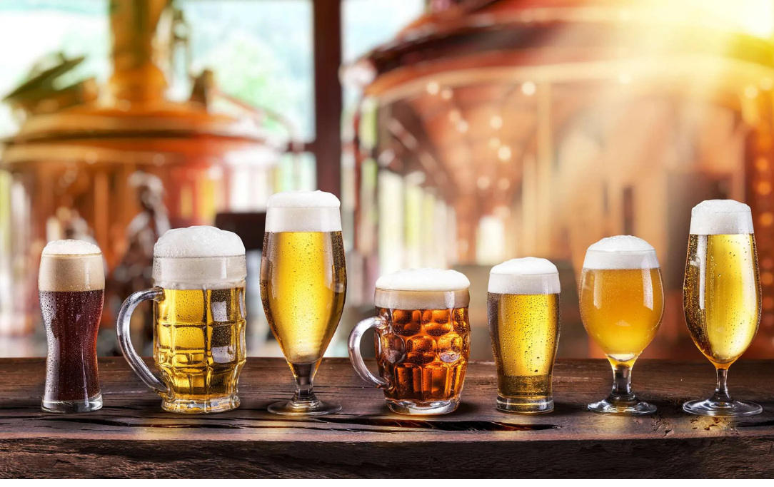 Arranged Food and Objects