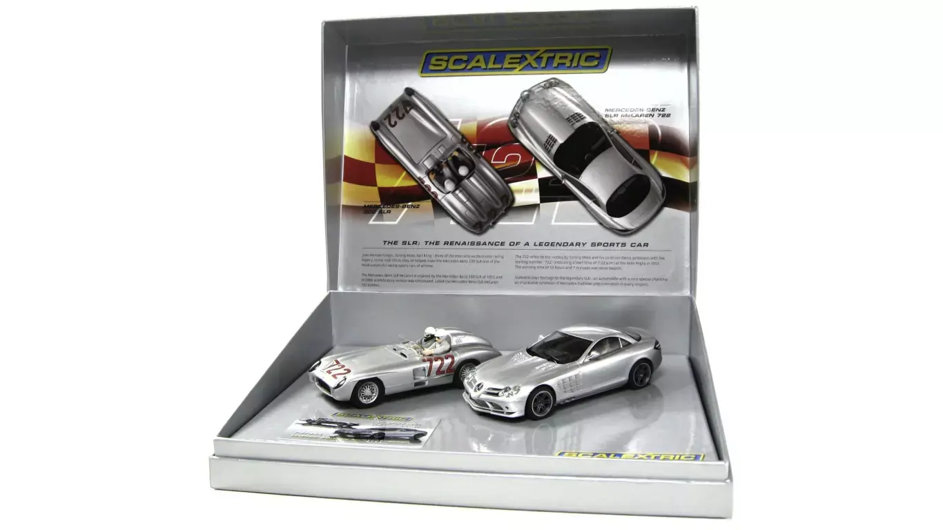 C2783A Scalextric Limited Edition Box Set 722 Mercedes Benz 1955 Mille Miglia