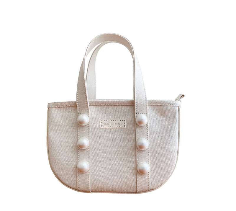 サムネイル： Handbag(M) ラメキャンバス