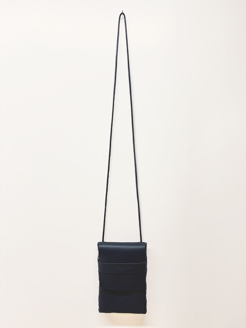 サムネイル： 編み込みショルダー(S) イタリアン牛革