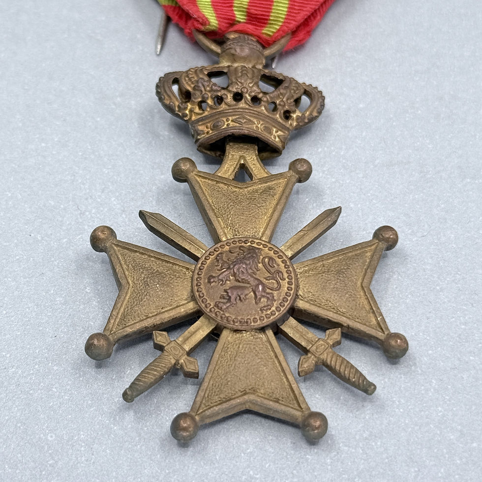 Thumbnail: Belgium Croix De Guerre, with Palm & Lion