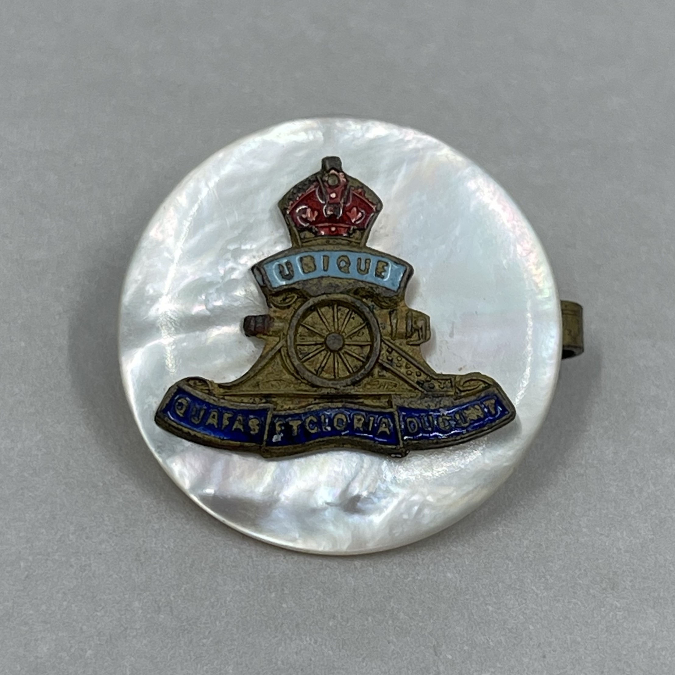 Royal Artillery Sweetheart Brooch