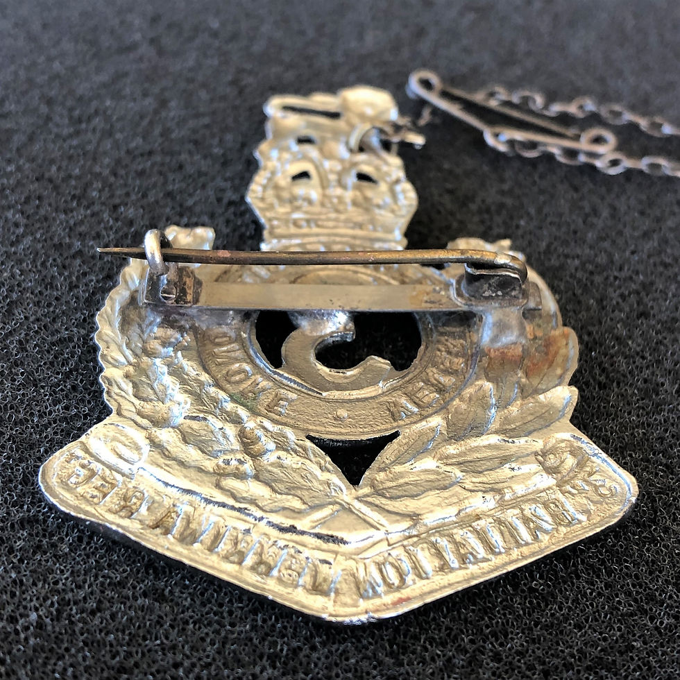 Thumbnail: 1930-42 3rd Infantry Battalion - Hat Badge/Sweetheart Badge