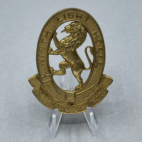 1930-42, 9th Light Horse Regiment Hat Badge | micksmedals