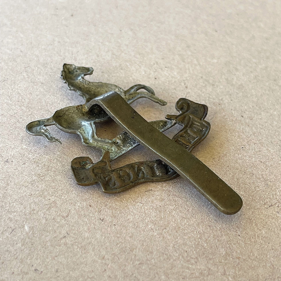 Thumbnail: WW1 Kings Liverpool Regiment - Cap Badge