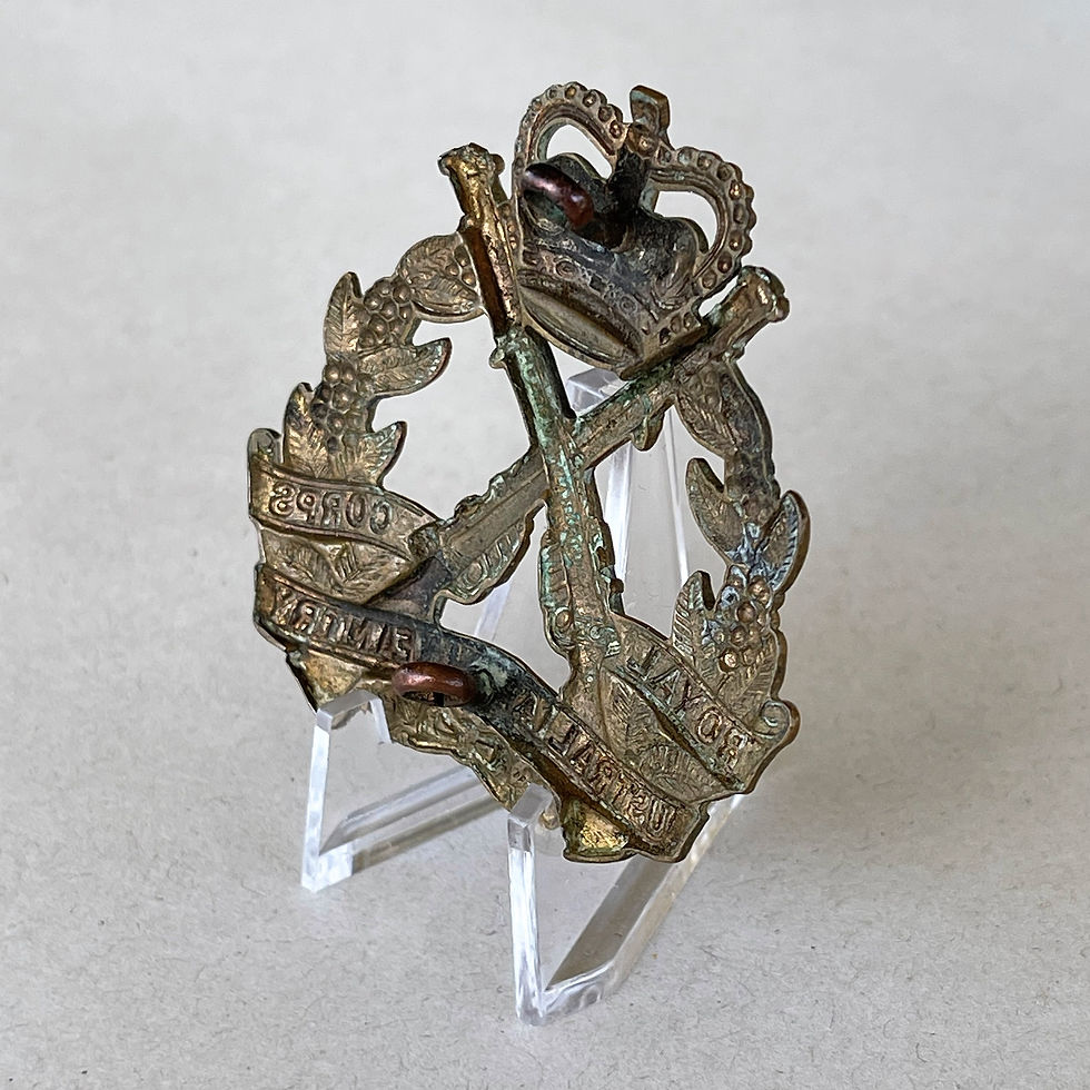Thumbnail: 1953-60 Royal Australian Infantry Corps Hat Badge