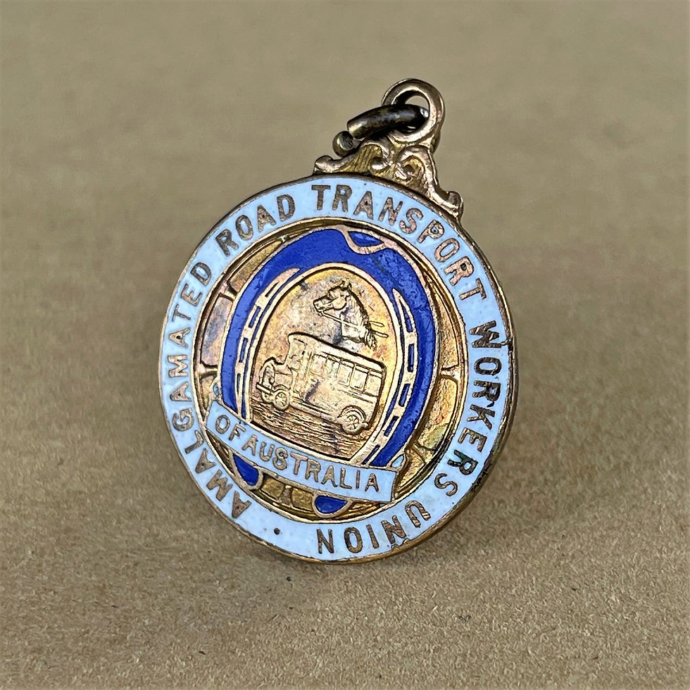 Thumbnail: Amalgamated Road Transport Workers Union of Australia - Membership Badge