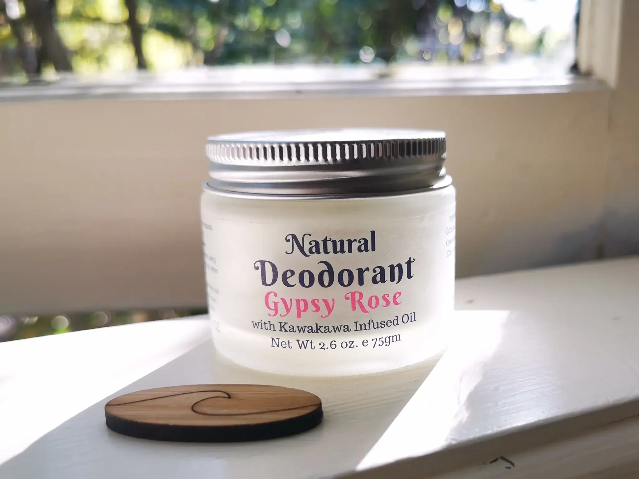 Natural Deodorant Gypsy Rose - 75gms