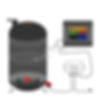 Infographic of how the cruise control works with a smoker. Connect the red splitter to the chamber probe and the white splitter to the cruise control then plug in the blower and power.