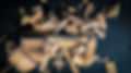 AirProbe3 on black background with wood chips for presentation