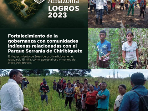 Fortalecimiento de la gobernanza con comunidades indígenas relacionadas con el Parque Chiribiquete