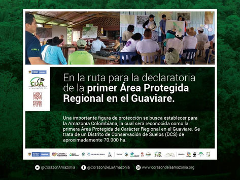 En la ruta para la declaratoria de la primer Área Protegida Regional en el Guaviare.