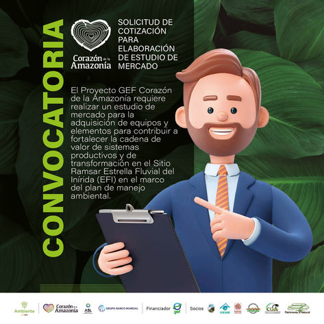 Convocatoria - Solicitud de cotización para elaboración de estudio de mercado