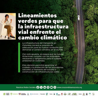 Mintransporte incorpora lineamientos de infraestructura verde para vías del país