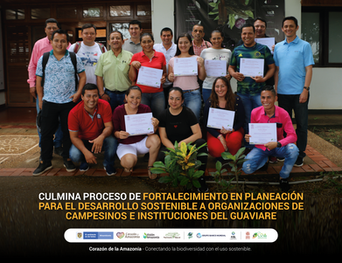 Culmina proceso de fortalecimiento en planeación para el desarrollo sostenible