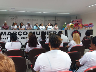 Trabalhadoras da Alimentação comemoram o Março Mulher