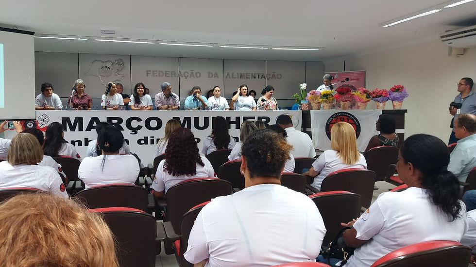 Trabalhadoras da Alimentação comemoram o Março Mulher