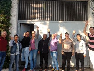 Assembleia na empresa Emília Bem Casados