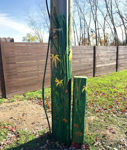 Doggy Daycare/ Training pole mural