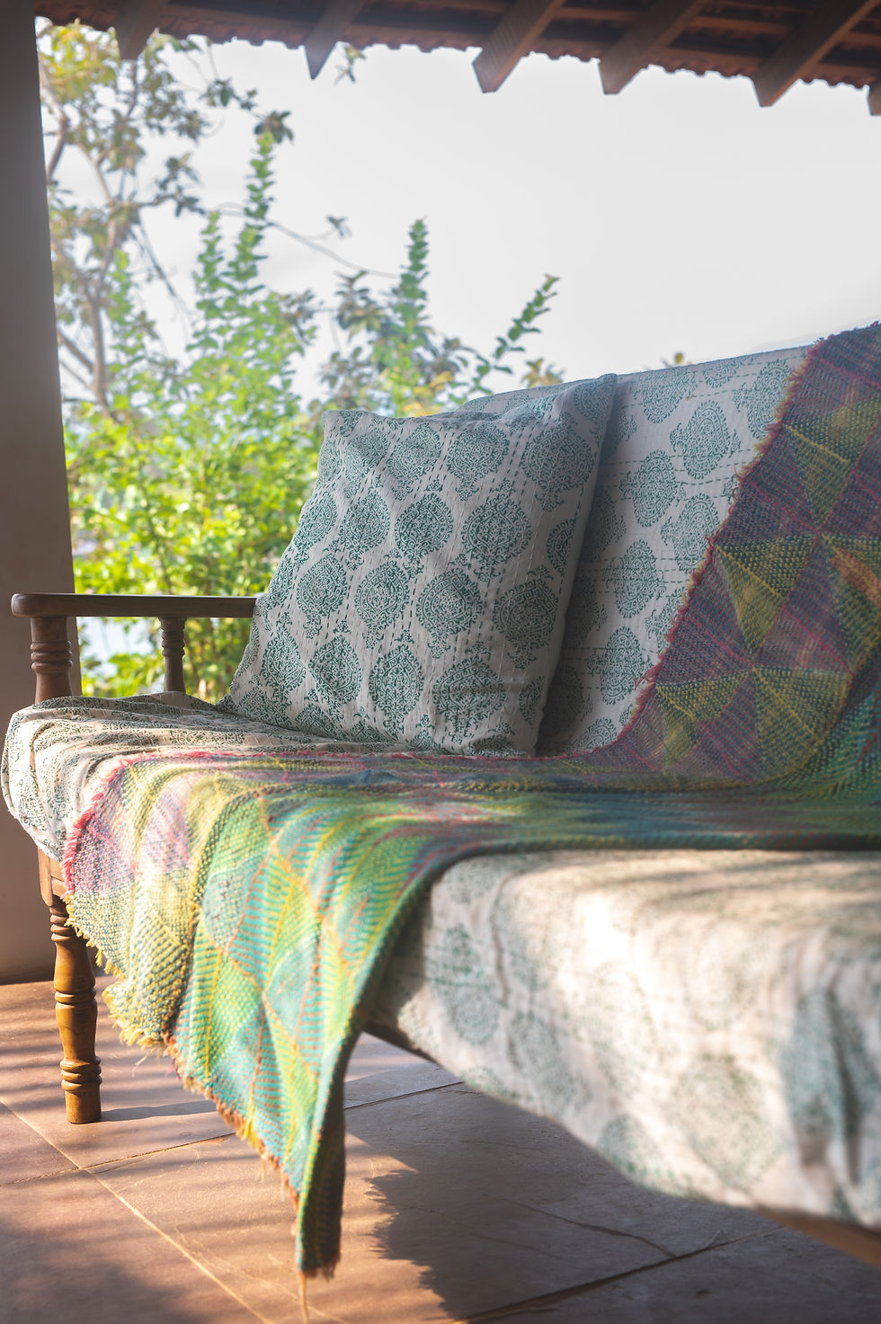 Thumbnail: Azure Dream Kantha