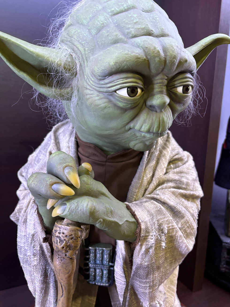 Miniatura: SIDESHOW Yoda Life-Size Figure (EX - ESPOSTO)