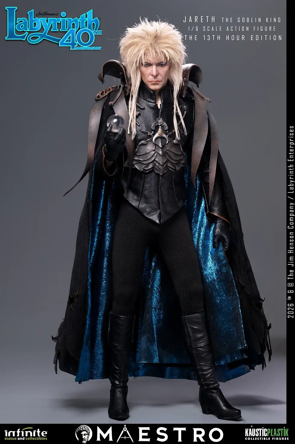 Thumbnail: Infinite Statue Labyrinth Jareth The Goblin King 1/6 The 13th Hour Edition (Acti