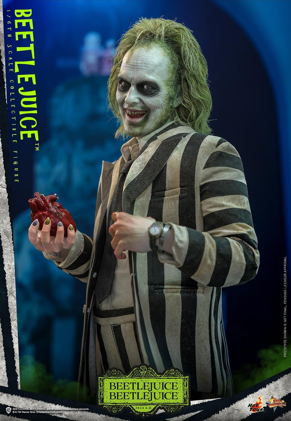 Thumbnail: Hot Toys Beetlejuice Movie Masterpiece 1/6 Beetlejuice (Action Figure)
