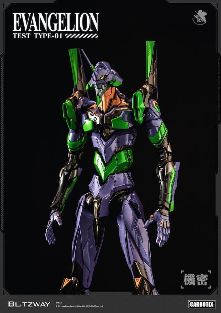 Blitzway Evangelion Carbotix Evangelion Unit-01 Test Type (DX Ver.) (Action Figu