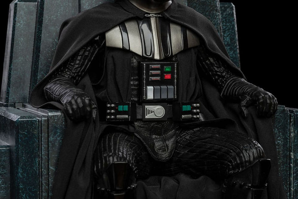 Miniatura: Iron Studios Star Wars Art Scale 1/10 Darth Vader on Throne (Statua)