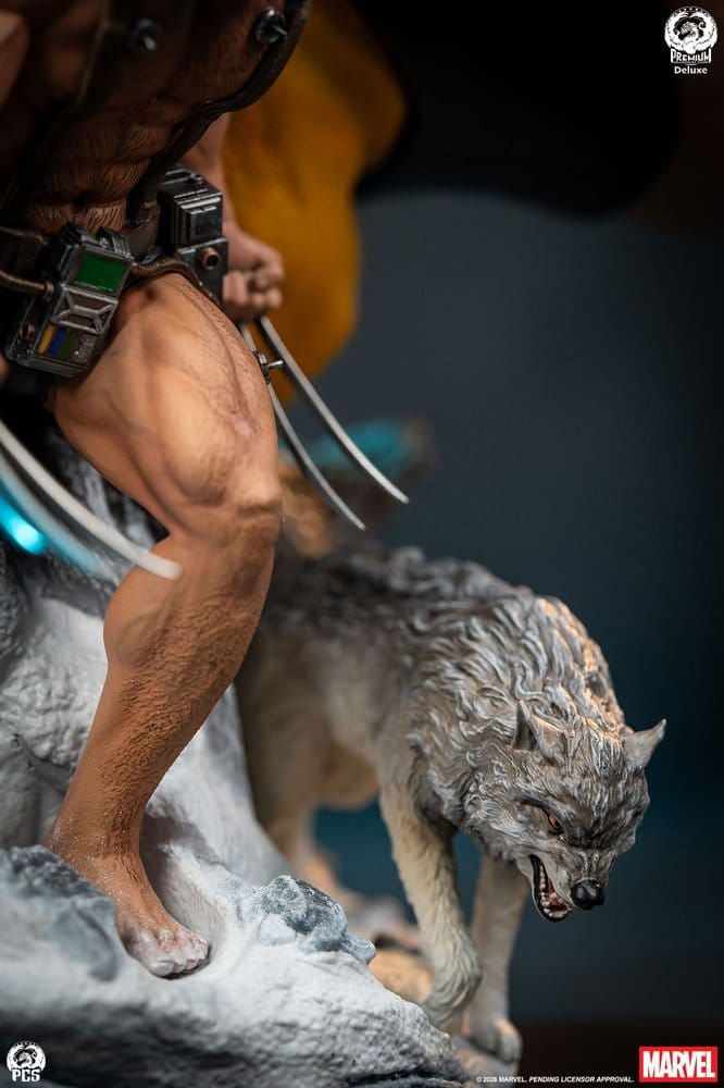 Miniatura: PCS Marvel Fine Art Bust Wolverine Deluxe Edition (Statua)