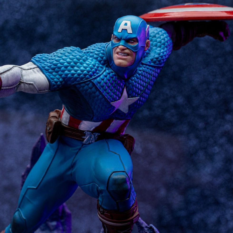 Thumbnail: Iron Studios Marvel: The Infinity Gauntlet Diorama - Captain America Deluxe 1:10