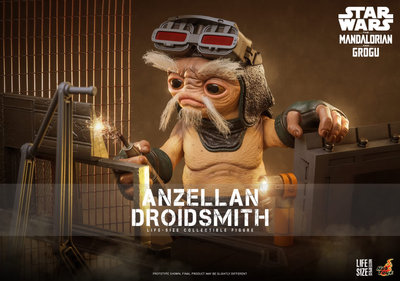 Hot Toys Star Wars: The Mandalorian & Grogu Life-Size Figure Anzellan Droidsmith – undefined 2