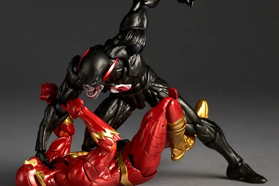 Miniatura: Kaiyodo Revoltech Amazing Yamaguchi Dc Comics Black Flash (Action figure)