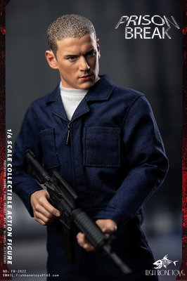 Fish Bone Toys Prison Break Set Michael & Tbag 1/6 (Action Figures) – undefined 7