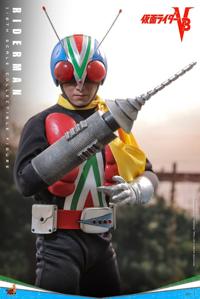 Thumbnail: Hot Toys Kamen Rider 1/6 Riderman (Action Figure)