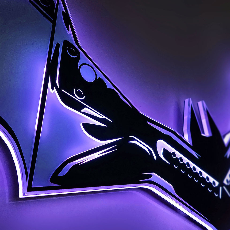 Thumbnail: Brandlite DC Comics The Batman Vengeance Batwing Wall Light (Replica)