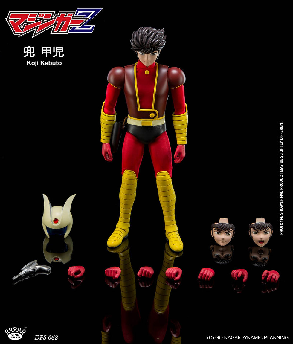 Thumbnail: KING ARTS Koji kabuto Diecast Action Figure Mazinger