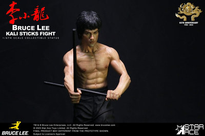 Star Ace Enter the Dragon Movie S1/6 Bruce Lee Kali Sticks Fight Deluxe Basement – undefined 2