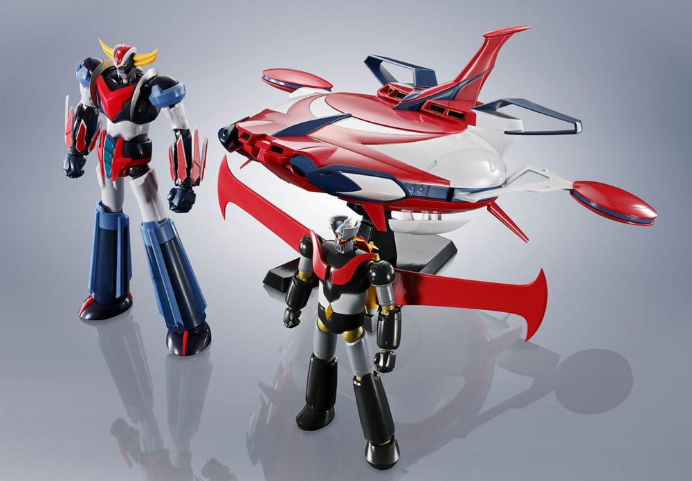 Bandai Grendizer U Robot Spirits 2-Pack Spazer & Mazinger Z Side Super (Action F