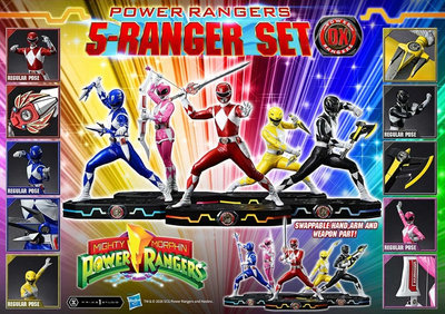 Prime 1 Studio Mighty Morphin Power Rangers Premium Masterline Set of 5 1/4 Delu – undefined 2