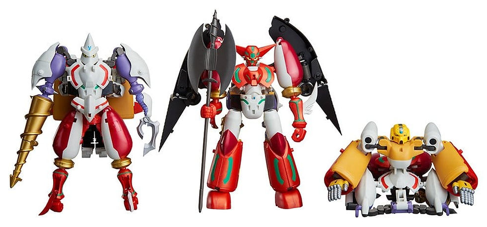 Miniatura: Freeing Shin Getter Robo G 3-Pack Dynamic Change Getter Robo (Action Figure)
