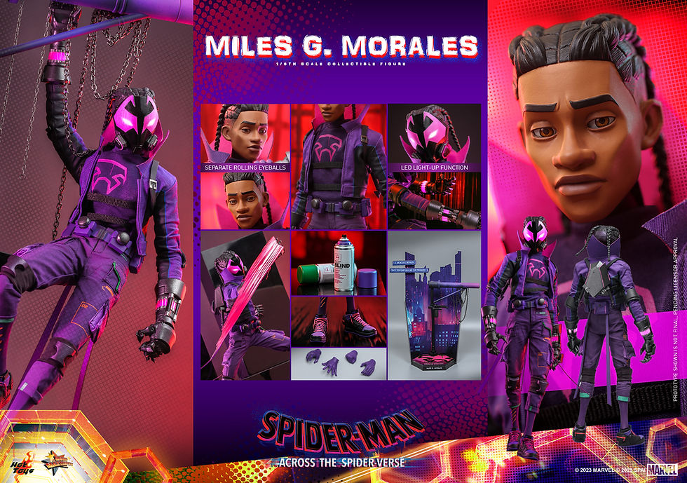 Miniatura: Hot Toys Spider-Man: Across the Spider-Verse - Miles G. Morales (Action Figure)