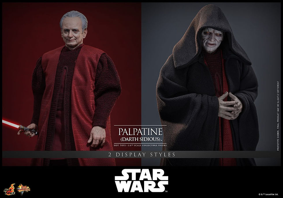 Thumbnail: Hot Toys Star Wars: Episode III - Revenge of the Sith 1/6 Palpatine Darth Sidiou